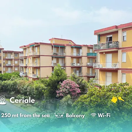 250 Mt Dal Mare - Relax Con Fresco Balcone Apartment Ceriale
